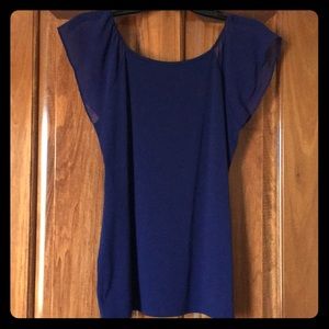 Express Shirt w crepe sleeves, Never worn